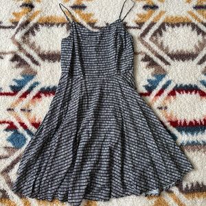 Black and White Swing Dress